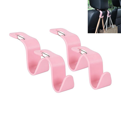Car Headrest Hooks, 50lbs Load, Durable ABS, 4-Pack Car hooks