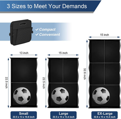 Femuar Large Collapsible Trunk Organizer - Car Organizer for Suv/Jeep,72L