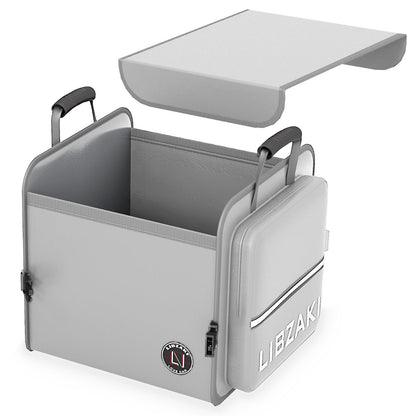 LIBZAKI Car Trunk Storage Organizer, Collapsible Trunk Storage Box for Car Truck SUV-Pink