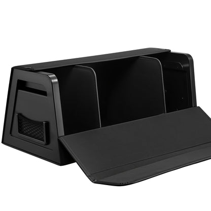 Fyzeoty Car Trunk Organizer for SUV and Sedan, Black, 29.5 inches