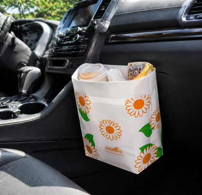 20PCS Large Car Garbage Bin Bags, Stick-On Leak-Resistant Car Trash Bags