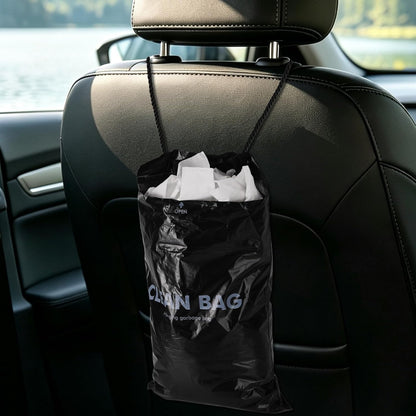 Gosknor 100pcs Disposable Car Trash Bags, Hanging Car Garbage Bags