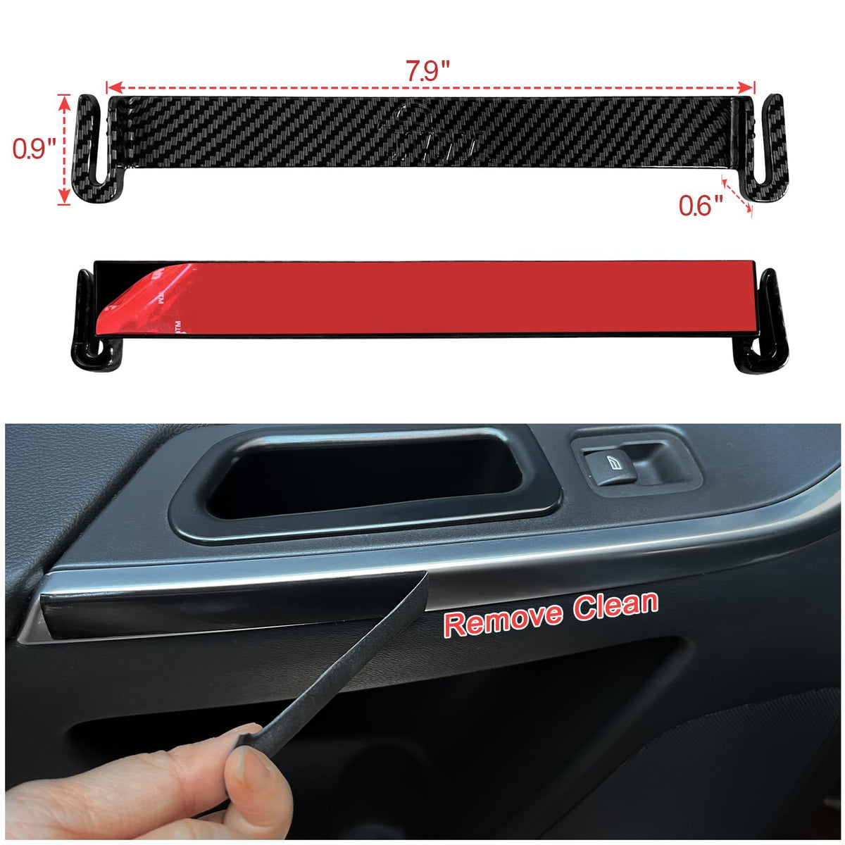 JVMA Car Garbage Can Auto Trash Hanging Bags 50 and Hook Accessories