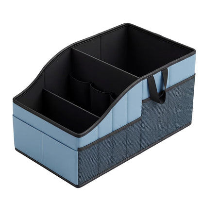 WHHMK Sturdy Leather Car Storage Support Up to 33 LB,Carbon Fiber Texture