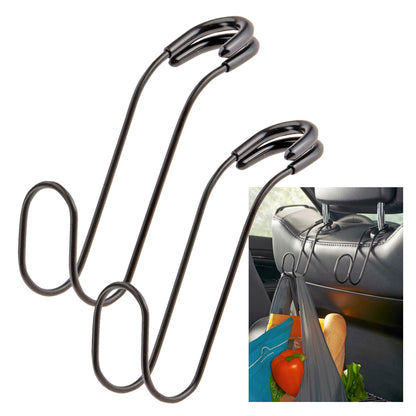 High Road Metal Car Hooks for Large Purse Straps and Heavy Bags