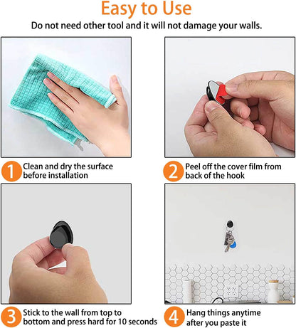 Car Mini Hooks, car sticky hooks,hook to adhere to plastic dashboard in car