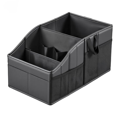 WHHMK Sturdy Leather Car Storage Support Up to 33 LB,Carbon Fiber Texture