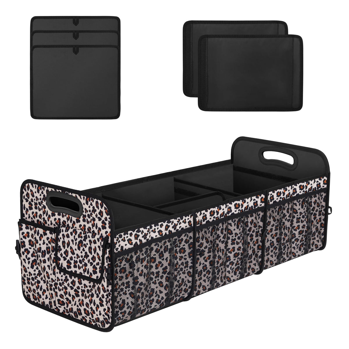Femuar Large Collapsible Trunk Organizer - Car Organizer for Suv/Jeep,72L