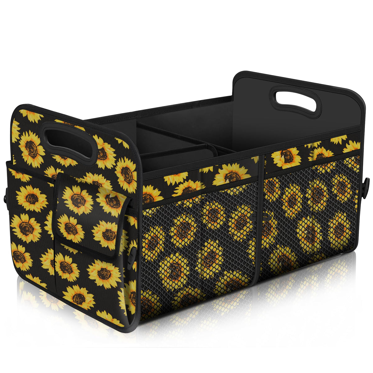 Femuar Large Collapsible Trunk Organizer - Car Organizer for Suv/Jeep,72L