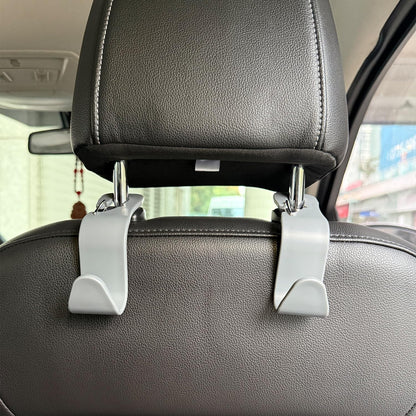 Car Headrest Hooks, 50lbs Load, Durable ABS, 4-Pack Car hooks