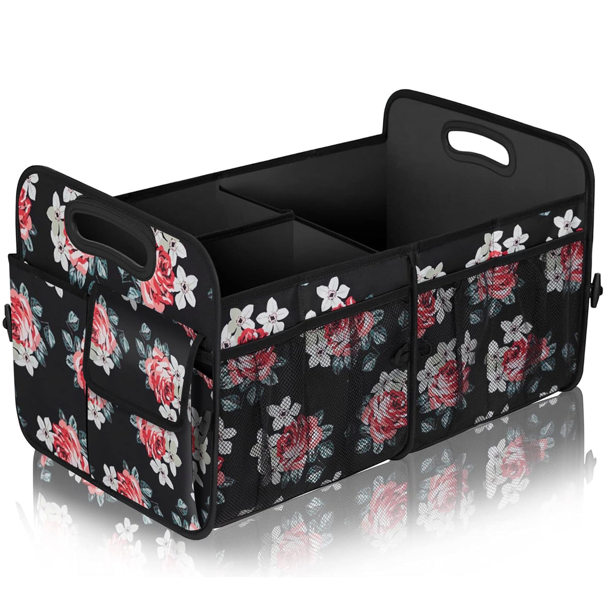 Femuar Large Collapsible Trunk Organizer - Car Organizer for Suv/Jeep,72L