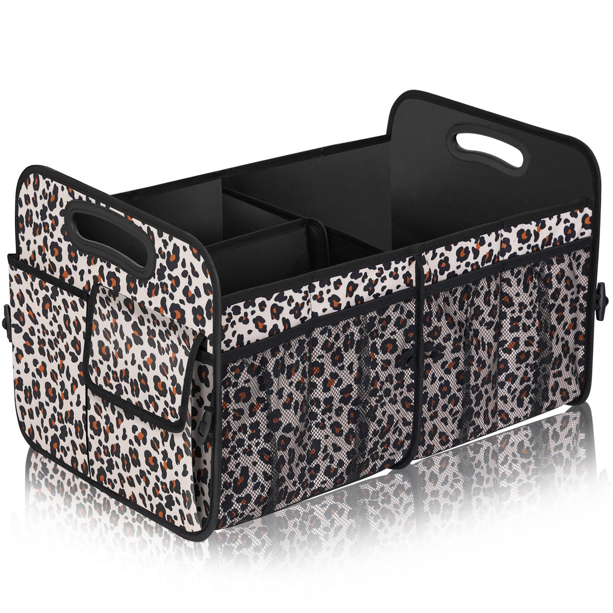 Femuar Large Collapsible Trunk Organizer - Car Organizer for Suv/Jeep,72L