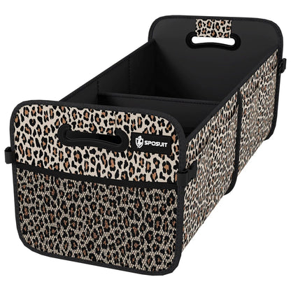Sposuit Trunk Organizer for Car - 70L Collapsible Sturdy Car Storage, Black