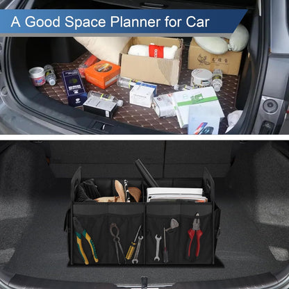 Femuar Large Collapsible Trunk Organizer - Car Organizer for Suv/Jeep,72L