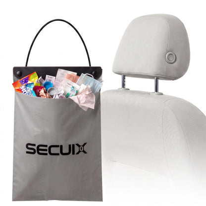 Disposable Car Trash Bags 21 Count - Leakproof 2 Gallon car Trash Bag